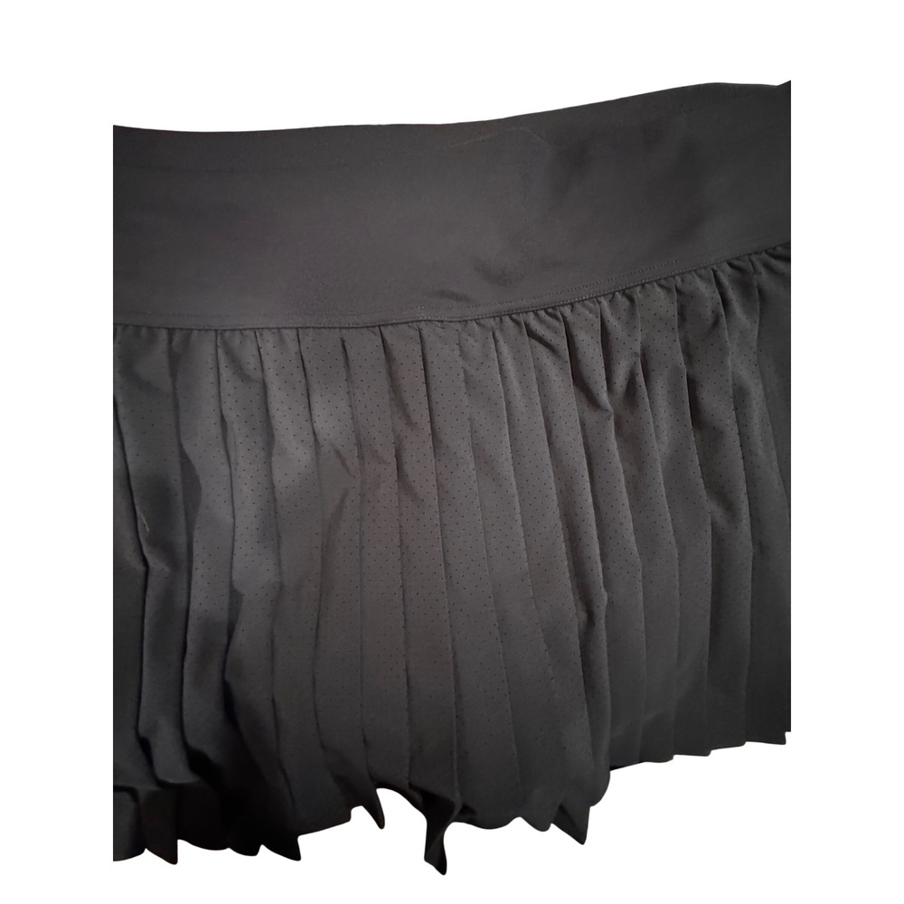 OFFLINE by Aerie Real Good Tennis Skirt Black XXL Skort Perforated Active